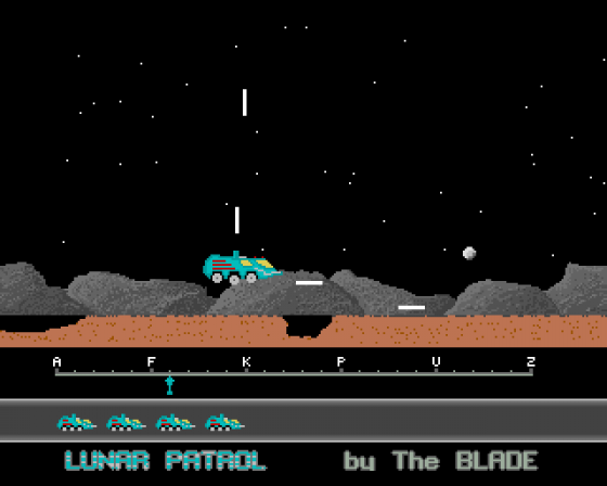 Lunar Patrol Screenshot 7 (Amiga 500)