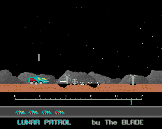 Lunar Patrol Screenshot 11 (Amiga 500)