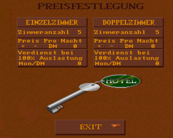 Steigenberger Hotelmanager Screenshot 9 (Amiga 500)