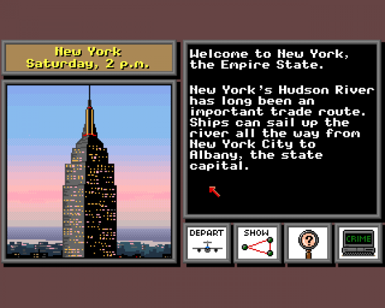 Where In The USA Is Carmen Sandiego? Screenshot 6 (Amiga 500)