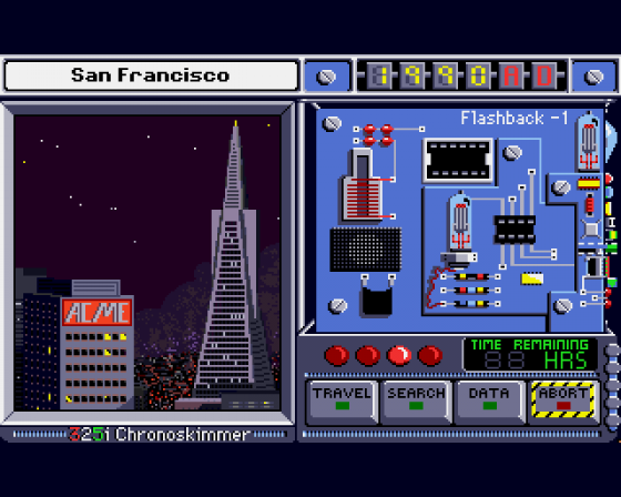 Where in Time is Carmen Sandiego? Screenshot 6 (Amiga 500)