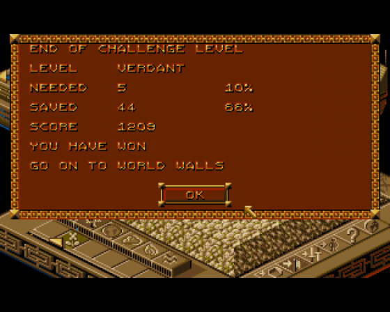 Populous II: The Challenge Games Screenshot 6 (Amiga 500/600/1200)