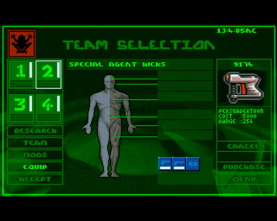 Syndicate Screenshot 9 (Amiga 500)