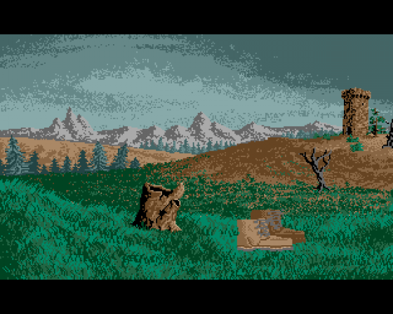 Astate: La Malédiction des Templiers Screenshot 6 (Amiga 500)