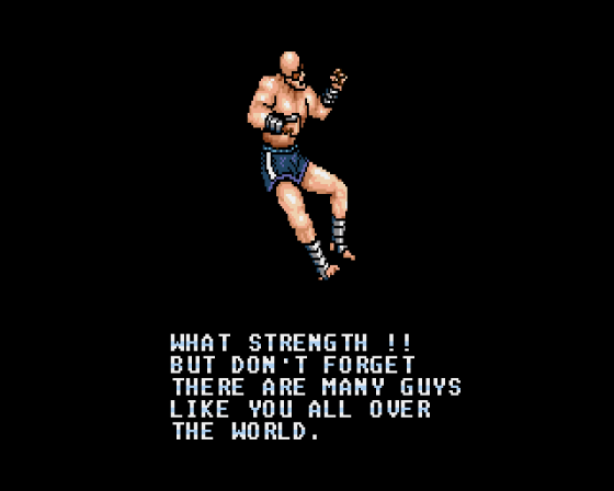 Street Fighter Screenshot 10 (Amiga 500)