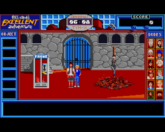 Bill And Ted's Excellent Adventure Screenshot 8 (Amiga 500)