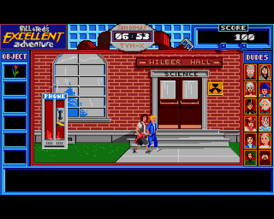 Bill And Ted's Excellent Adventure Screenshot 10 (Amiga 500)