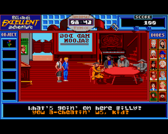 Bill And Ted's Excellent Adventure Screenshot 18 (Amiga 500)