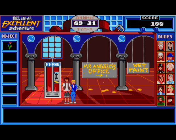 Bill And Ted's Excellent Adventure Screenshot 21 (Amiga 500)