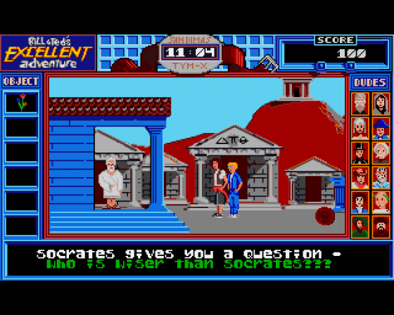 Bill And Ted's Excellent Adventure Screenshot 26 (Amiga 500)