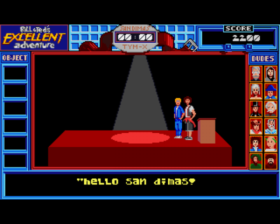 Bill And Ted's Excellent Adventure Screenshot 33 (Amiga 500)