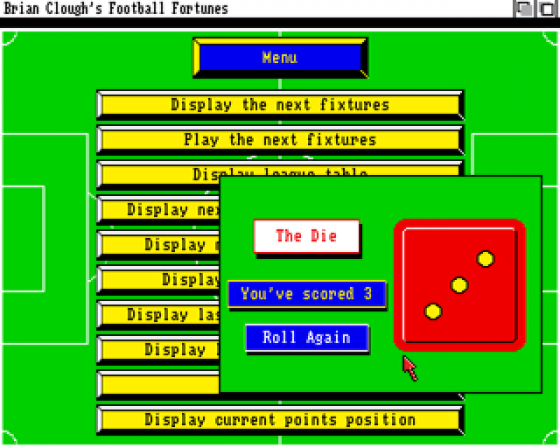 Brian Clough's Football Fortunes Screenshot 5 (Amiga 500)