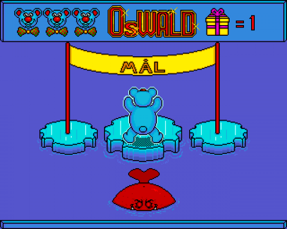 Oswald Of The Ice Floes Screenshot 7 (Amiga 500)