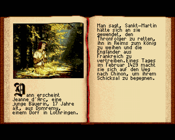 Jeanne d' Arc Screenshot 5 (Amiga 500)