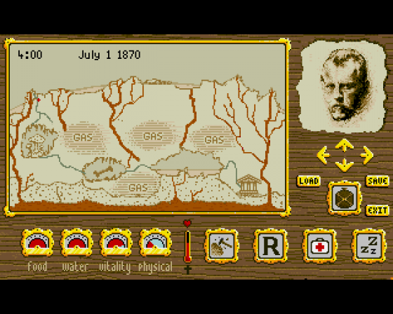 Journey To The Centre Of The Earth Screenshot 5 (Amiga 500)