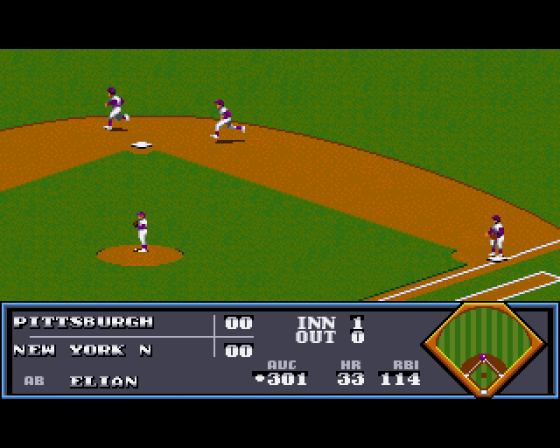 Bo Jackson Baseball Screenshot 5 (Amiga 500)