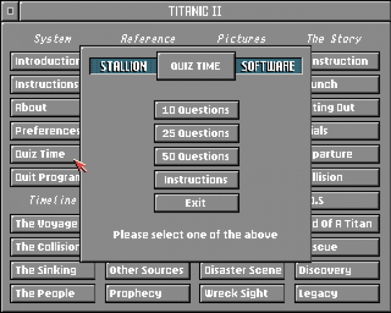 Titanic II Screenshot 6 (Amiga 500)