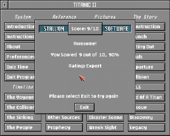 Titanic II Screenshot 8 (Amiga 500)