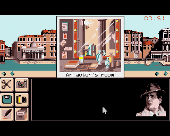 Murders In Venice Screenshot 5 (Amiga 500/1000/2000/2500/3000)