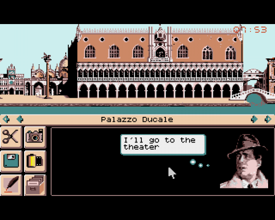 Murders In Venice Screenshot 6 (Amiga 500/1000/2000/2500/3000)