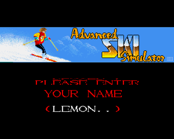 Advanced Ski Simulator