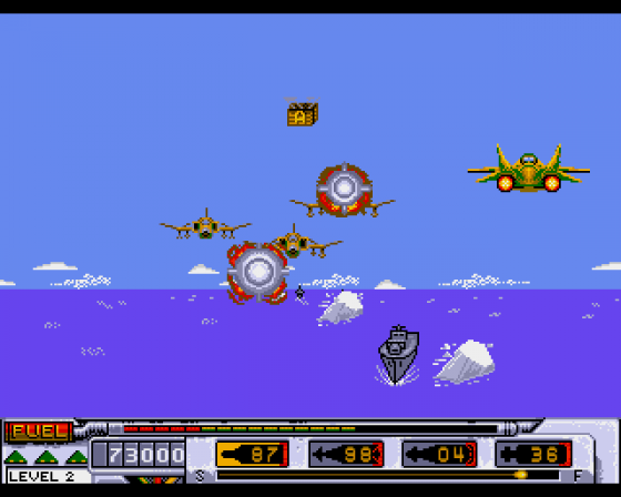 Mig 29 Soviet Fighter Screenshot 5 (Amiga 500)