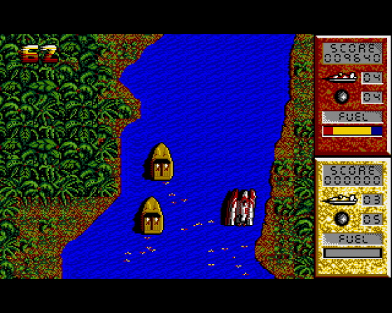 Pro Powerboat Simulator Screenshot 6 (Amiga 500)