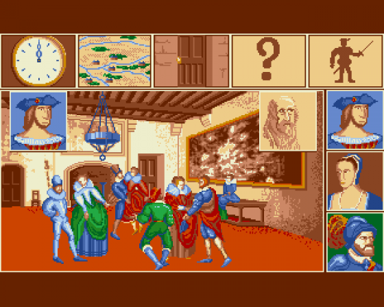 Intrigue A La Renaissance Screenshot 10 (Amiga 500)