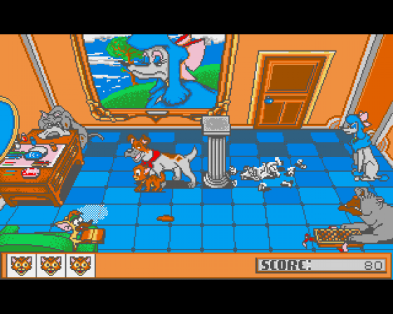 Oliver & Company Screenshot 5 (Amiga 500)