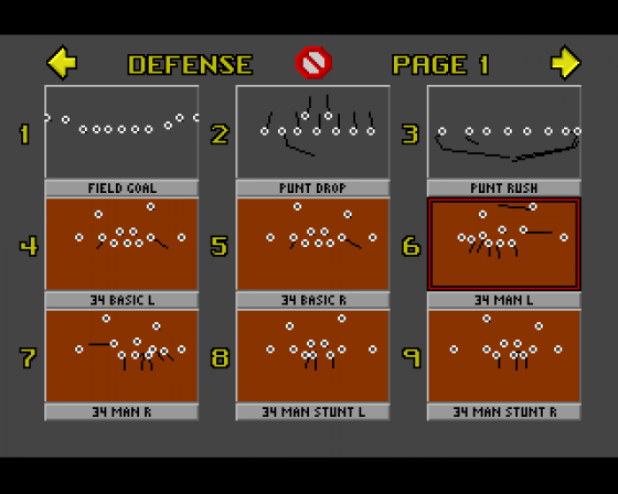 Amiga CD Football Screenshot 8 (Amiga 500)