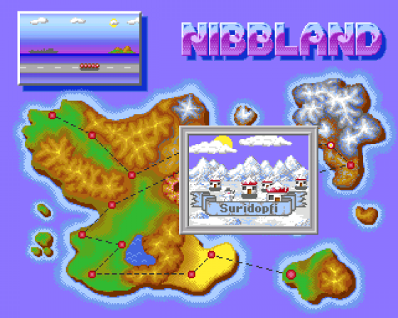 Super Nibbly Screenshot 15 (Amiga 500)