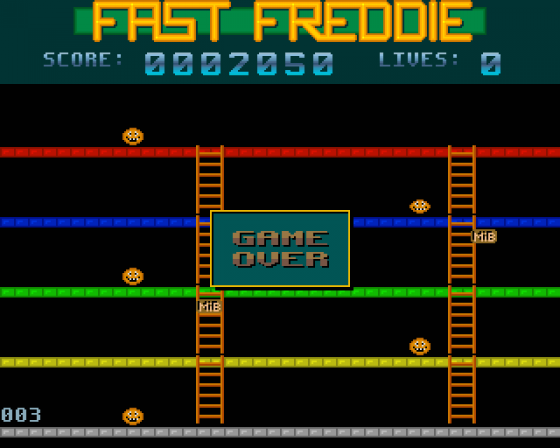 Fast Freddie Screenshot 6 (Amiga 500)