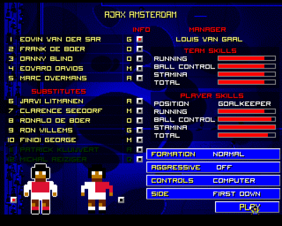 Five-A-Side Soccer Screenshot 8 (Amiga 500)