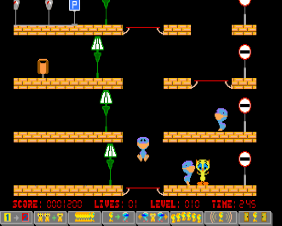 Larrie & The Ardies Screenshot 5 (Amiga 500)