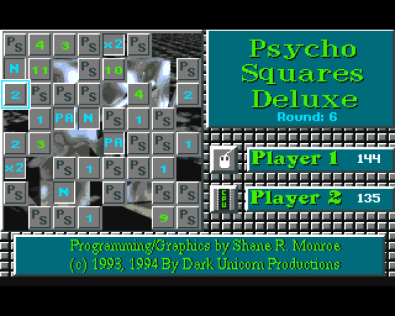 Psycho Squares Deluxe Screenshot 6 (Amiga 500)