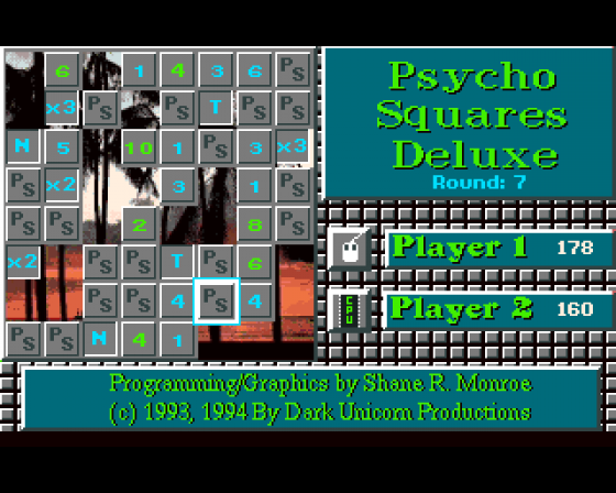 Psycho Squares Deluxe Screenshot 7 (Amiga 500)