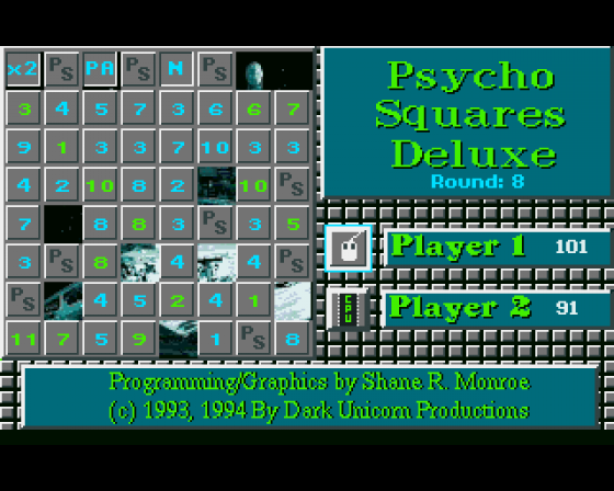 Psycho Squares Deluxe Screenshot 8 (Amiga 500)