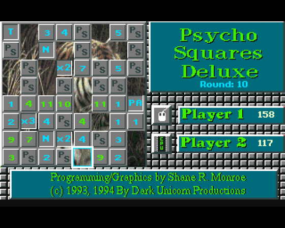 Psycho Squares Deluxe Screenshot 10 (Amiga 500)