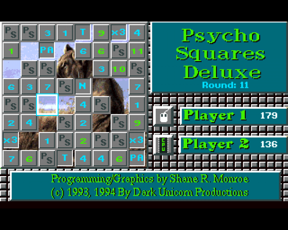 Psycho Squares Deluxe Screenshot 11 (Amiga 500)