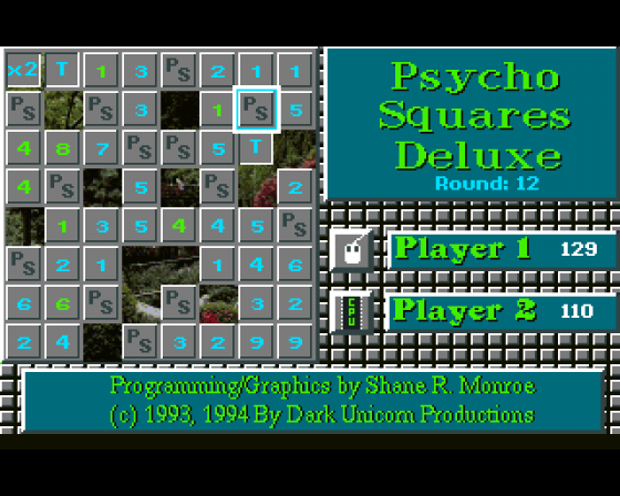 Psycho Squares Deluxe Screenshot 12 (Amiga 500)