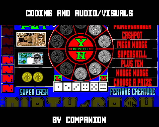 Dirty Cash: The Fruit Machine Screenshot 5 (Amiga 500)