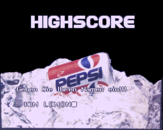 Pepsi: All Over the World Screenshot 12 (Amiga 500)