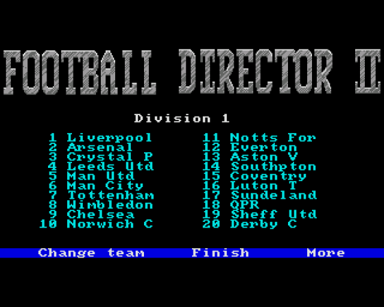 Football Director II v2