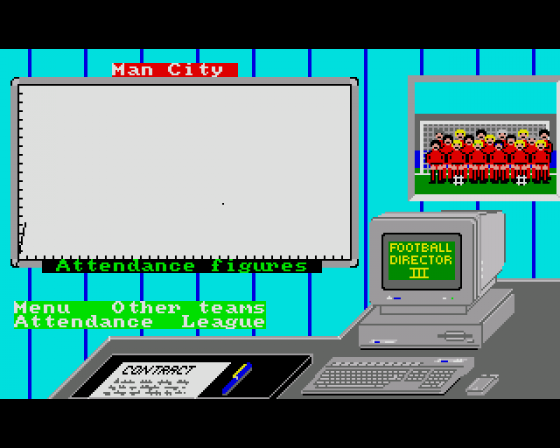 Football Director II v2 Screenshot 5 (Amiga 500)