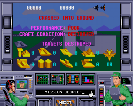 ATF II: Advanced Tactical Fighter Screenshot 14 (Amiga 500)