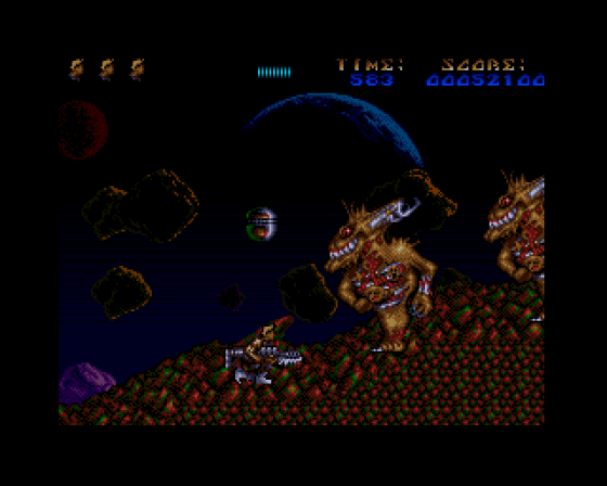 Astro Marine Corps Screenshot 6 (Amiga 500)