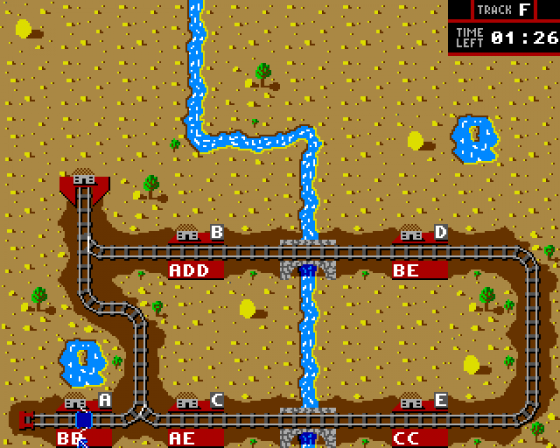 Trains Screenshot 6 (Amiga 500)