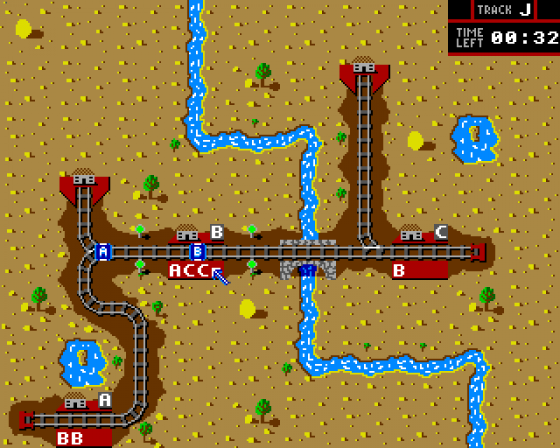 Trains Screenshot 10 (Amiga 500)