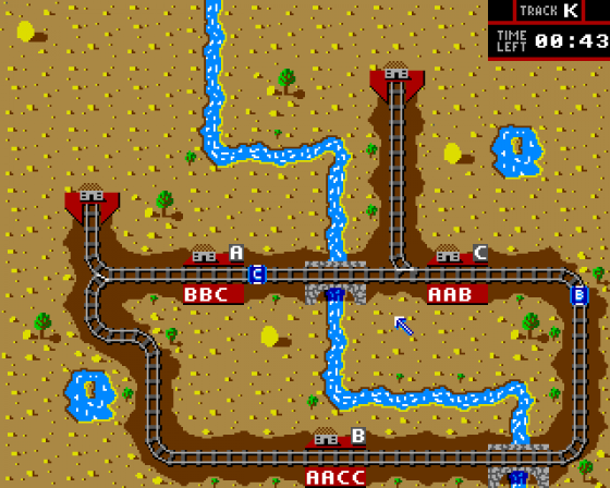 Trains Screenshot 11 (Amiga 500)