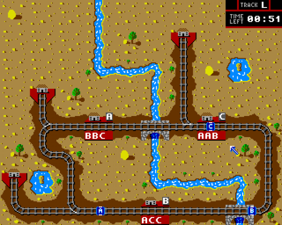 Trains Screenshot 12 (Amiga 500)